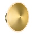 Cwi Lighting Led Sconce With Brass Finish 1204W12-1-625